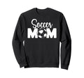 Soccer Mom Soccer Player Mom Sweatshirt - Minimalist Print for Adults