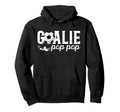 Soccer Goalie Pop Pop Soccer Hoodie - Aesthetic Graphic for Adults