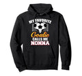 My Favorite Goalie Calls Me Nonna Hoodie - Casual Everyday Wear Unisex