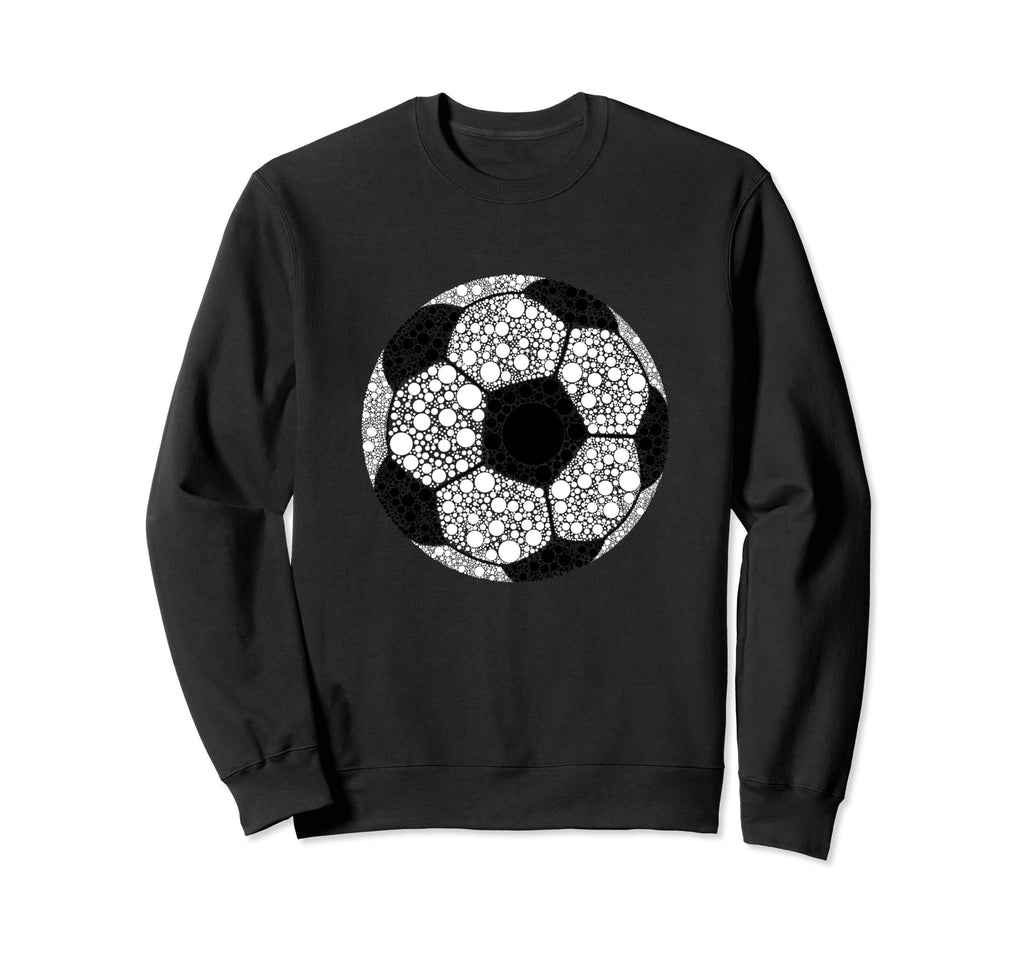 International Dot Day Soccer Ball Sweatshirt - Aesthetic Graphic Unisex