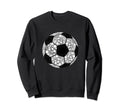 International Dot Day Soccer Ball Sweatshirt - Aesthetic Graphic Unisex
