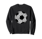 International Dot Day Soccer Ball Sweatshirt - Aesthetic Graphic Unisex
