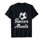 Soccer Abuelo Funny Player Fan Gift T-Shirt - Fun Novelty Design Unisex
