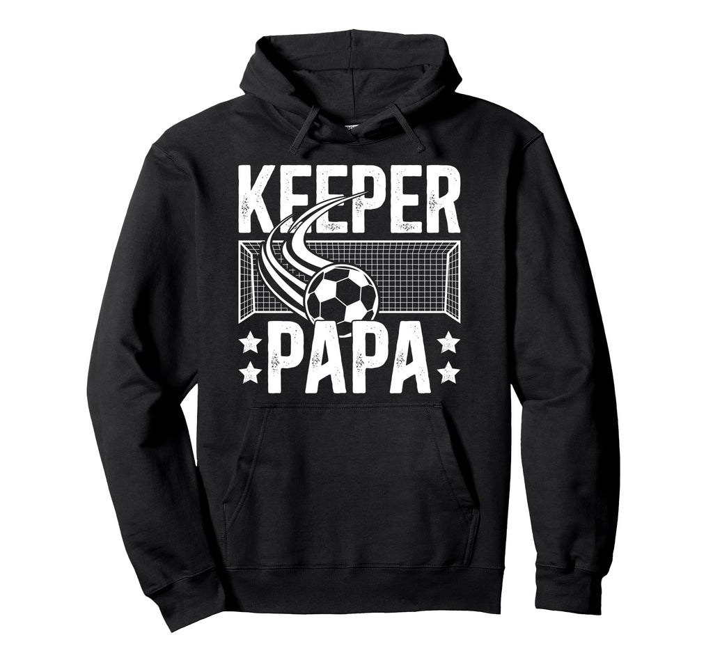 Soccer Keeper Papa Soccer Goalie Papa Hoodie - Unique Graphic Unisex