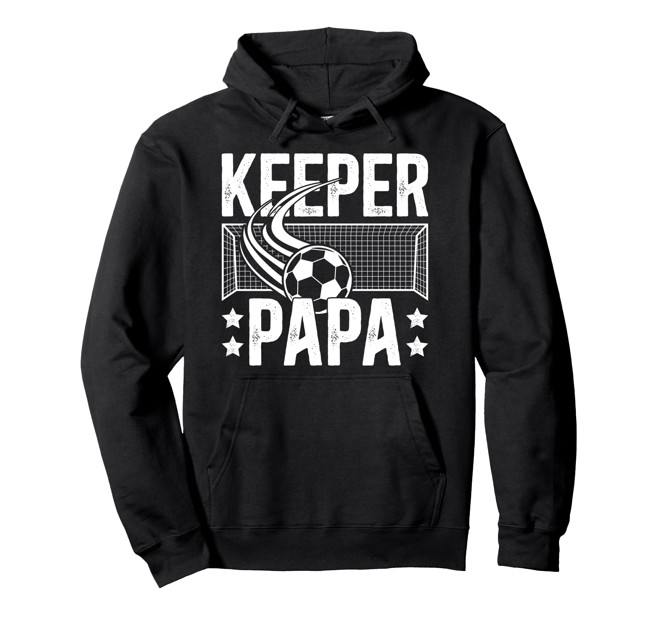 Soccer Keeper Papa Soccer Goalie Papa Hoodie - Unique Graphic Unisex