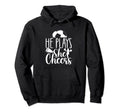 Cheer Soccer Mom Soccer And Cheer Hoodie - Novelty Apparel for Adults