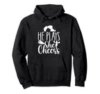 Cheer Soccer Mom Soccer And Cheer Hoodie - Novelty Apparel for Adults