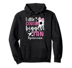 Little Cousin Soccer Goalie Cousin Soccer Hoodie - Unique Graphic Unisex