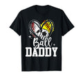 Ball Daddy Baseball Softball Soccer Dad T-Shirt - Unique Graphic Unisex