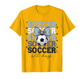Groovy Soccer Coquette Bow Soccer All T-Shirt - Minimalist Print Men Women