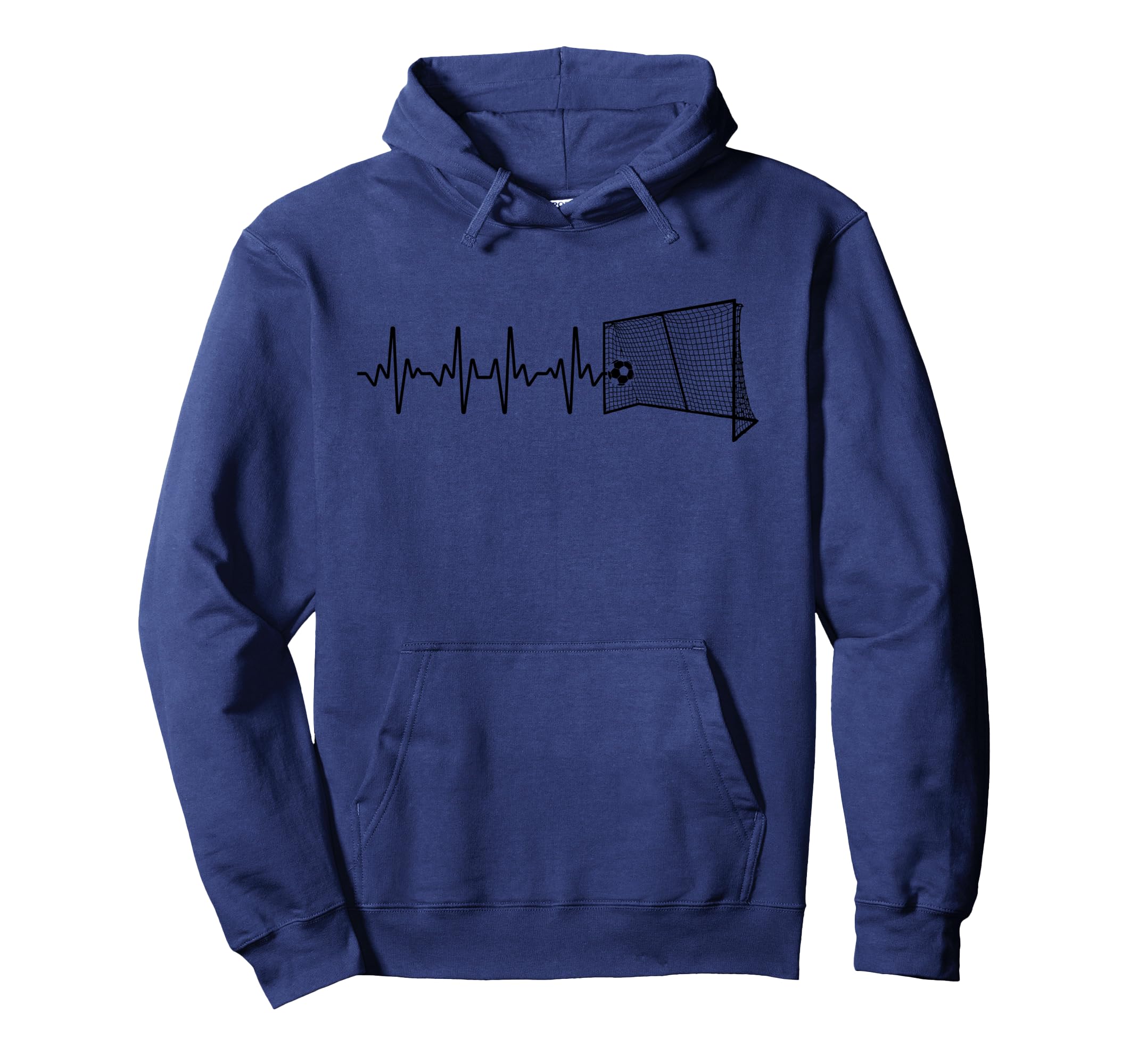 Soccer Art Soccer Lover Goalie Football Hoodie - Unique Graphic for Adults