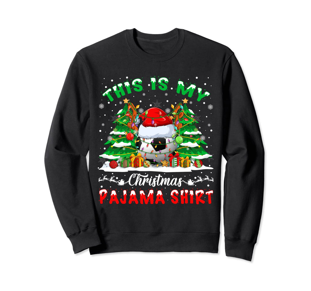 This Is My Pajama Soccer Player Sweatshirt - Trendy Graphic Men Women