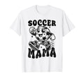 Checkered Soccer Mama Soccer Mom T-Shirt - Aesthetic Graphic Men Women