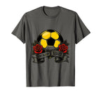 Eat Sleep Soccer Repeat Fan T-Shirt - Casual Everyday Wear Unisex