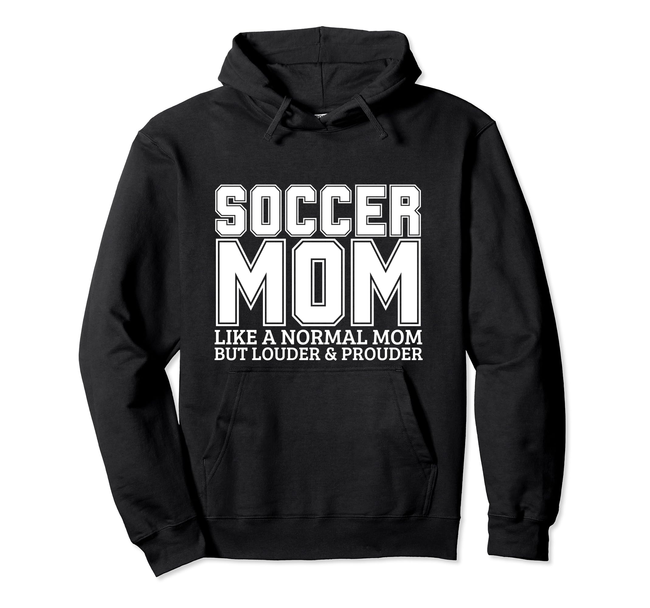 Soccer Mom Mother Funny Soccer Player Hoodie - Trendy Graphic Men Women