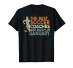 Soccer Coaching Training January T-Shirt - Streetwear Style for Adults