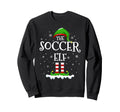 Soccer Elf Squad Family Matching Sweatshirt - Unique Graphic for Adults