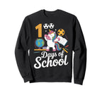 100 Day School Old Costume 100 Sweatshirt - Aesthetic Graphic Men Women