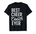 Cheerleading Coach Gifts Best Cheer Coach T-Shirt - Trendy Graphic Unisex