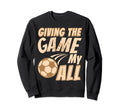 Motivational Soccer Game Coach Sweatshirt - Fun Novelty Design Unisex