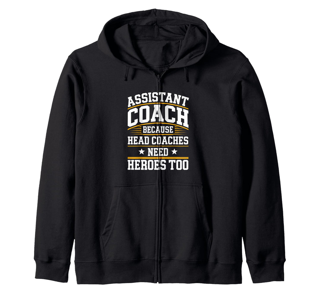 Funny Assistant Coach Soccer Sweatshirt - Custom Art Print Men Women