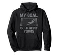 Soccer Goalie Art Gag Soccer Player Hoodie - Trendy Graphic Men Women