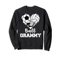 Ball Grammy Funny Soccer Volleyball Sweatshirt - Unique Graphic Unisex
