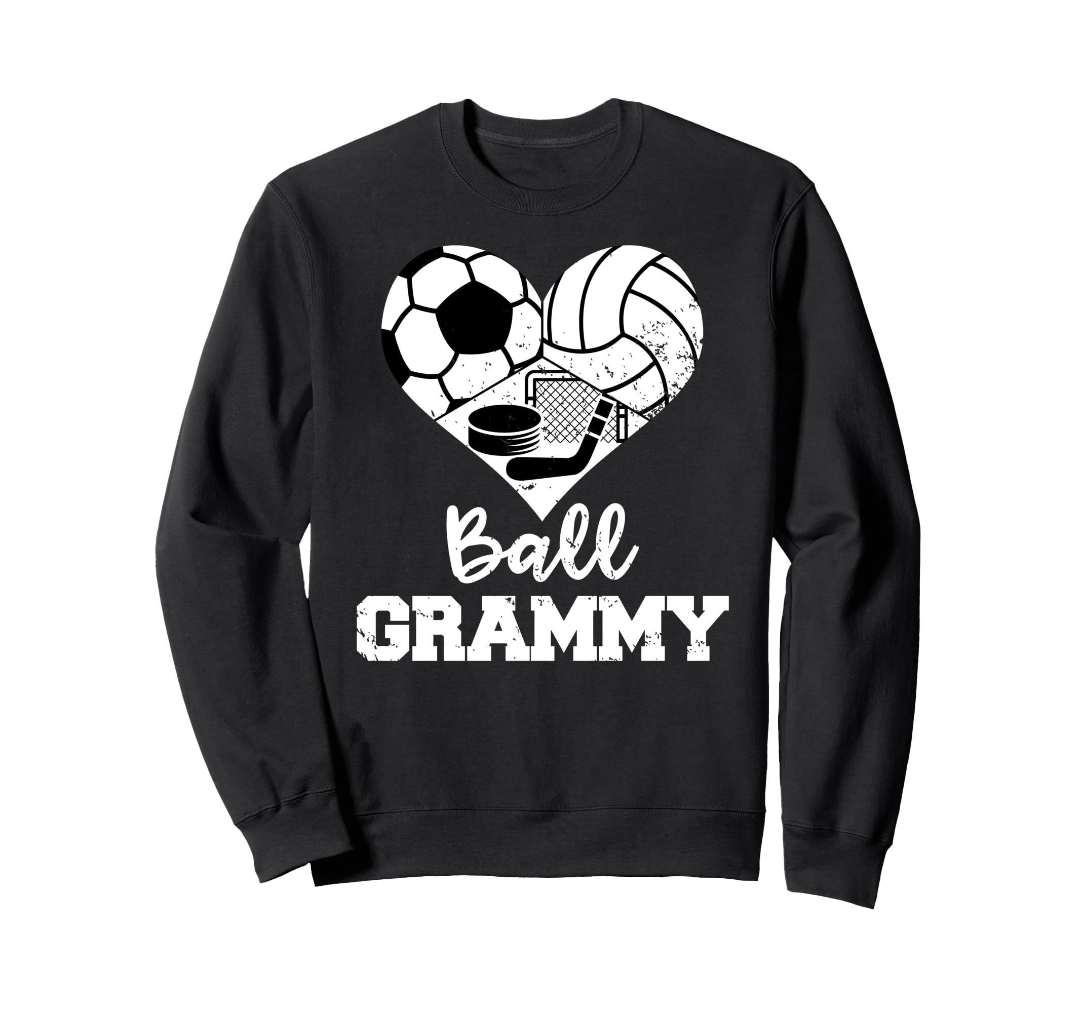 Ball Grammy Funny Soccer Volleyball Sweatshirt - Unique Graphic Unisex