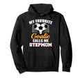 My Favorite Goalie Calls Me Stepmom Hoodie - Unique Graphic for Adults