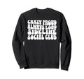 Sideline Social Club Soccer Mom Sweatshirt - Trendy Graphic Unisex
