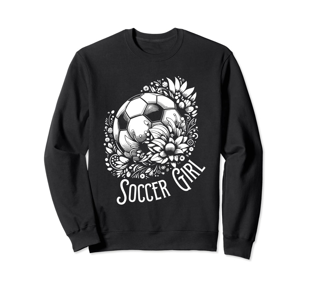 Soccer Sports Team Player Soccer Sweatshirt - Custom Art Print Unisex