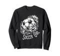 Soccer Sports Team Player Soccer Sweatshirt - Custom Art Print Unisex