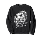 Soccer Sports Team Player Soccer Sweatshirt - Custom Art Print Unisex