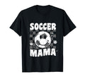 Groovy Checkered Soccer Mama Soccer T-Shirt - Custom Art Print for Adults