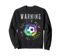 Warning Soccer Mom Will Yell Loudly Sweatshirt - Unique Graphic for Adults