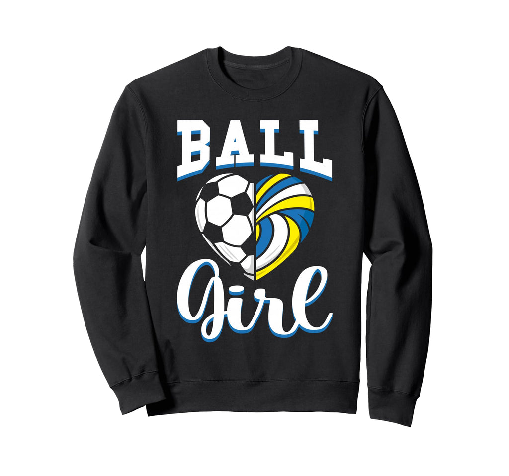 Ball Soccer Volleyball Lovers Gifts Sweatshirt - Minimalist Print Unisex
