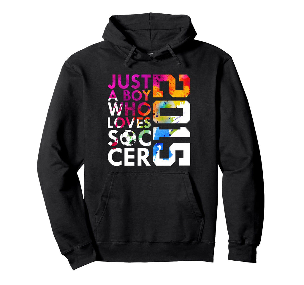 2015 Just Who Loves Soccer 11Th Hoodie - Minimalist Print for Adults