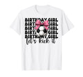 Soccer Soccer Mom Mama Birthday Lets T-Shirt - Trendy Graphic for Adults