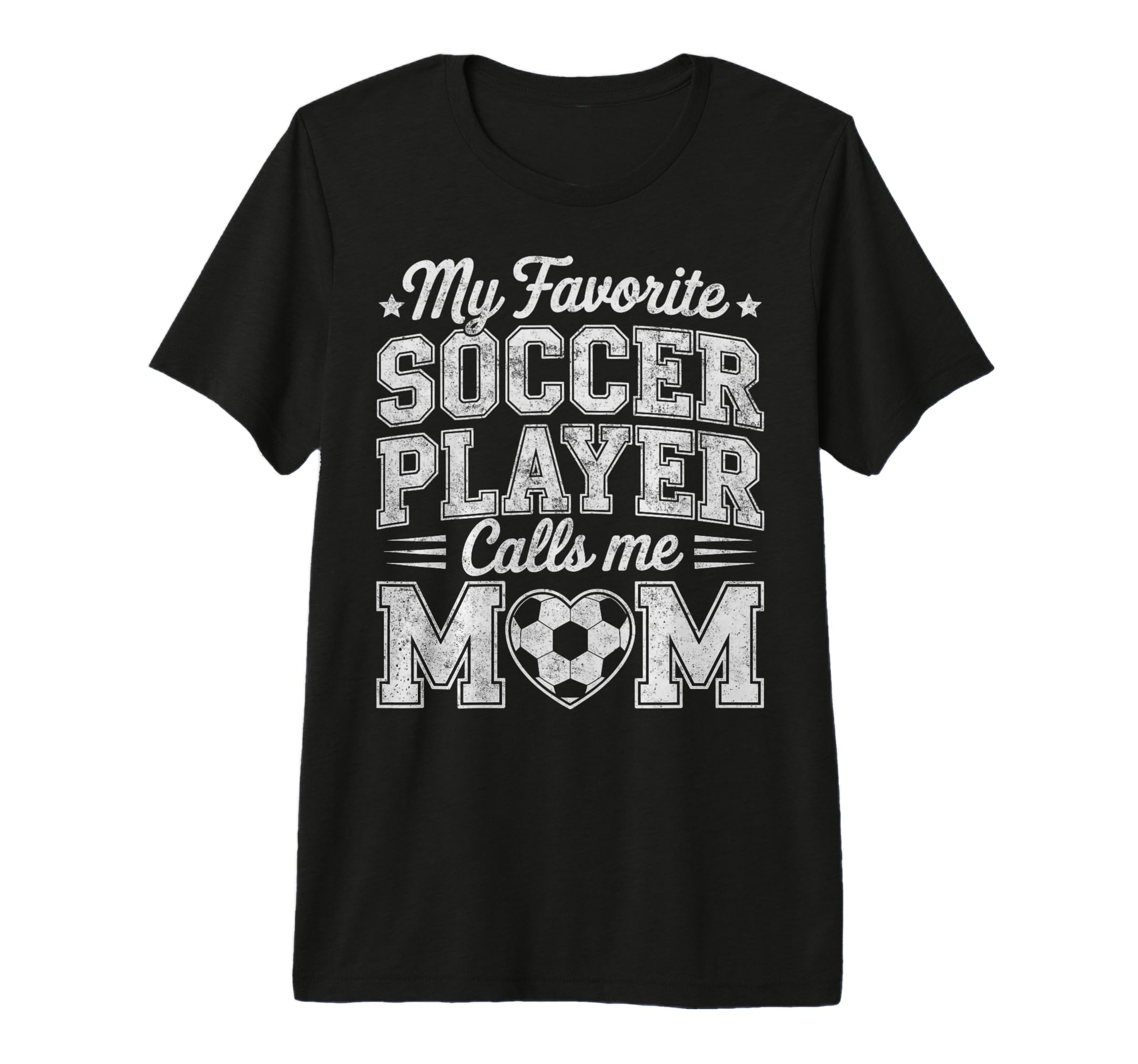 My Favorite Soccer Player Calls Me Mom T-Shirt - Trendy Graphic Men Women
