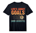 Soccer Art Soccer Lovers Soccer T-Shirt - Casual Everyday Wear Men Women