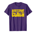 Assistant Soccer Coach T-Shirt - Casual Everyday Wear for Adults