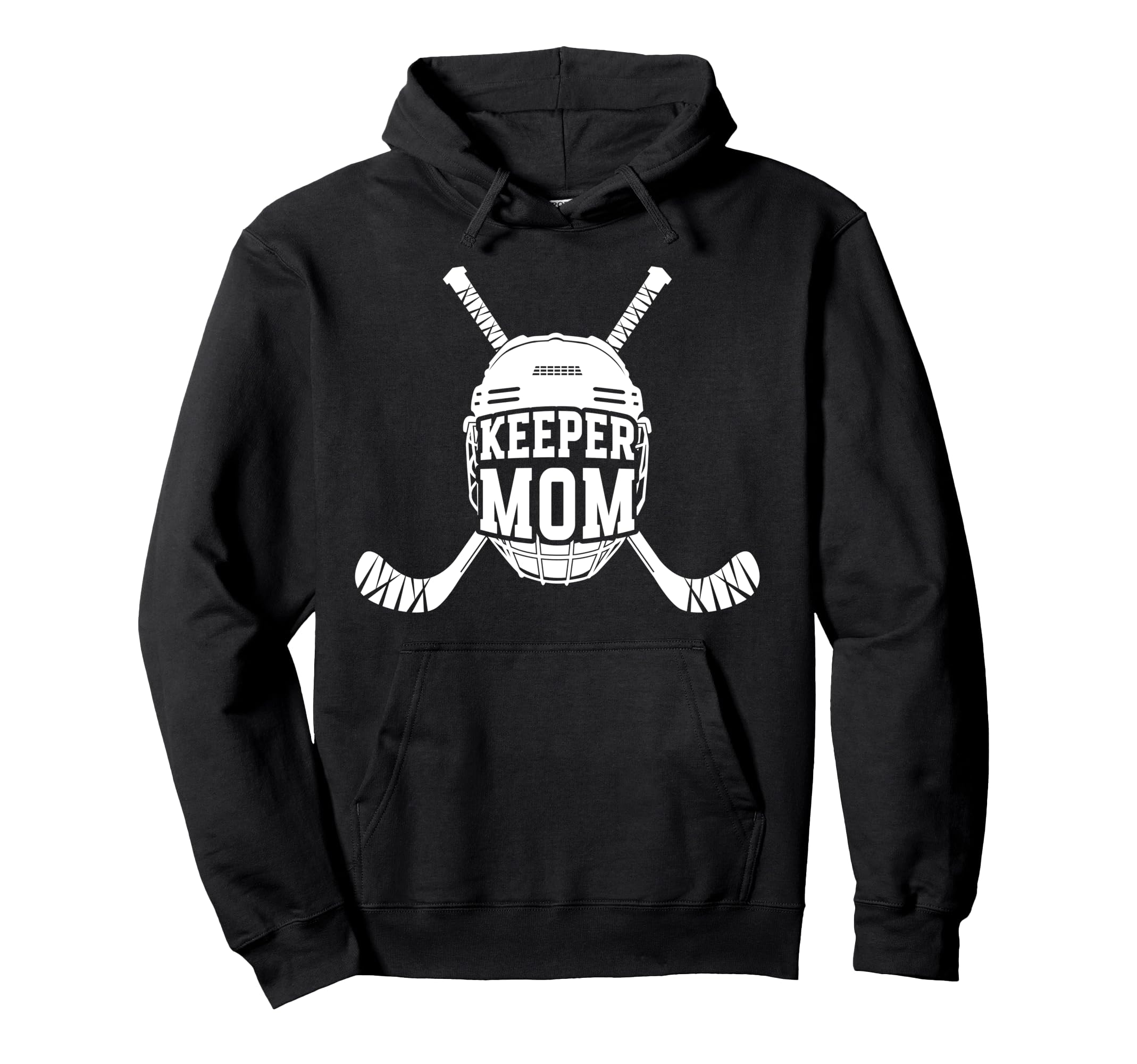 Hockey Keeper Mom Ice Hockey Hoodie - Casual Everyday Wear Men Women