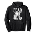Funny Hockey Keeper Aunt Hockey Goalie Hoodie - Unique Graphic for Adults