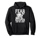 Funny Hockey Keeper Aunt Hockey Goalie Hoodie - Unique Graphic for Adults