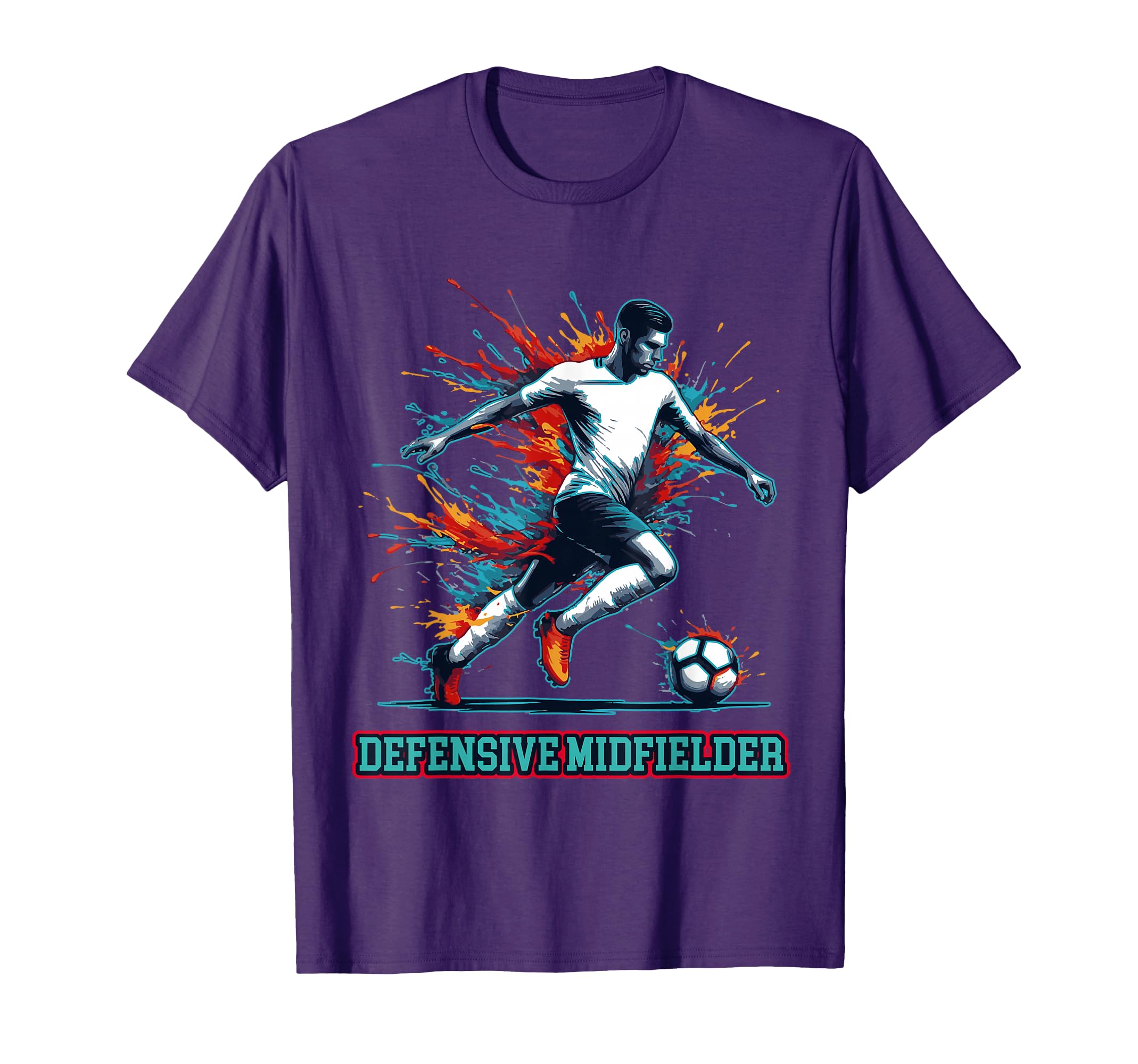 Soccer Defensive Midfielder Fullback T-Shirt - Novelty Apparel Men Women
