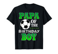 Papa Birthday Soccer Stars Outfit T-Shirt - Streetwear Style for Adults