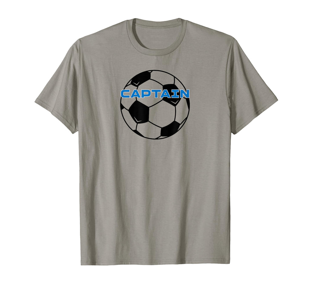 Soccer Football Captain T-Shirt - Casual Everyday Wear Unisex