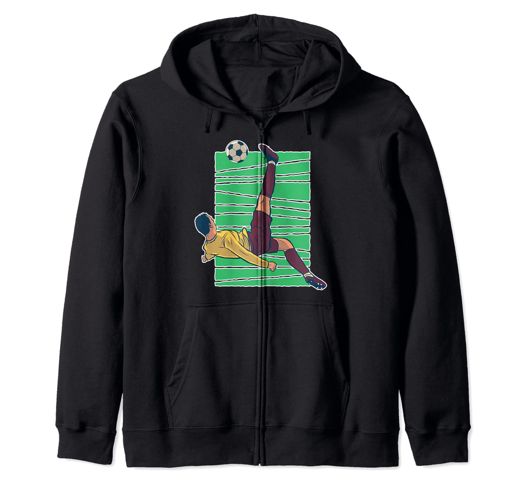 Soccer Player Soccer Fan Goalkeeper Hoodie - Aesthetic Graphic for Adults