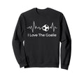 Soccer Goalkeeper Valentines I Sweatshirt - Casual Everyday Wear Men Women