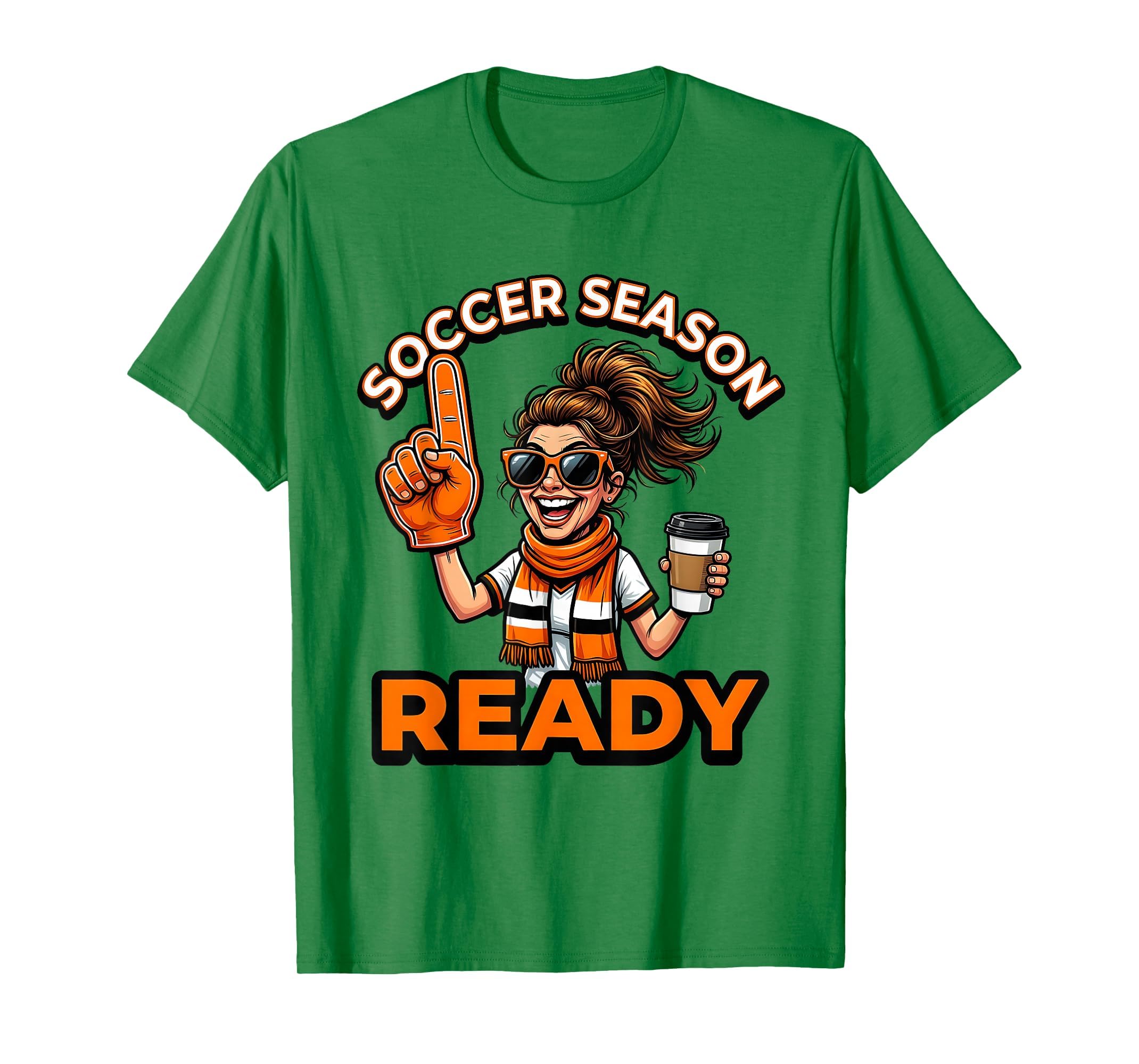 Soccer Season Ready Soccer Mom T-Shirt - Casual Everyday Wear Men Women